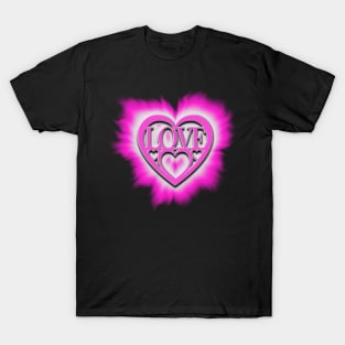 Pink hearts T-Shirt